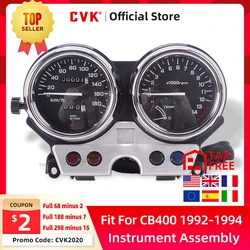 CVK Instrument Assembly Gauges Meter Cluster Speedometer Odometer Tachometer For HONDA CB400 1992 1993 1994 CB400SF NC31 92-94