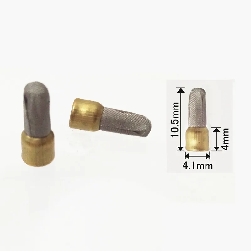 10pieces For Lexus LS600h GS350 GS460 GS450h IS350 GDI fuel injector metal micro filter crush diameter 4mm  (AY-F509C)