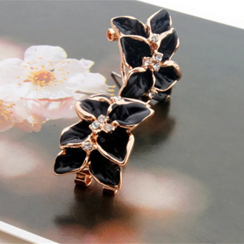 Korea Fashion Lovely Rose Earrings Gardenia Earrings Women\'s Jewelry