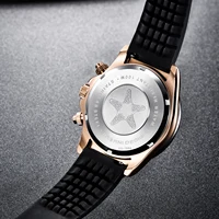 PAGANI DESIGN 2026 NEW 1664 Meteorite Dial Men's Watches Luxury Sapphire Quartz Watch for Men Sport Chronograph Men Reloj Hombre photo 5