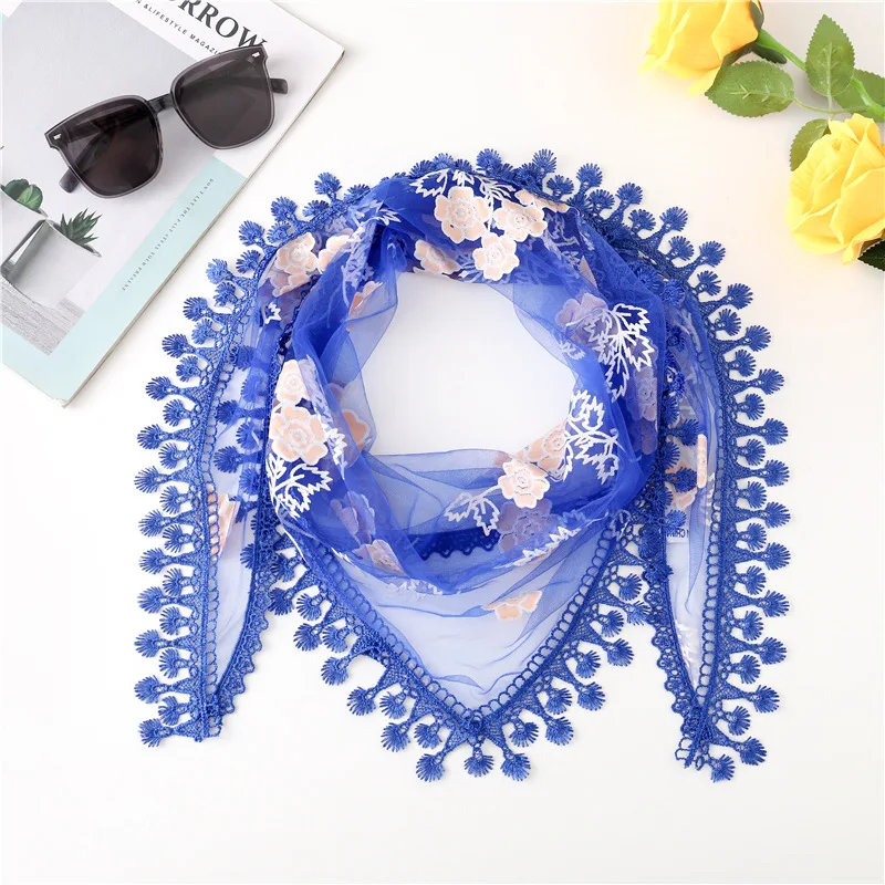 

Lace Vintage Floral Lace Scarf Lace Veil Mantilla Infinity Wraps