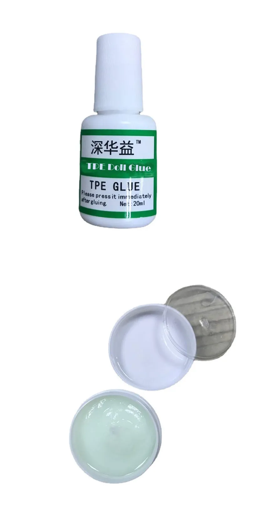 TPE Doll Cleaning Cream Decontamination Cream+TPE Doll Repair Gel Combination