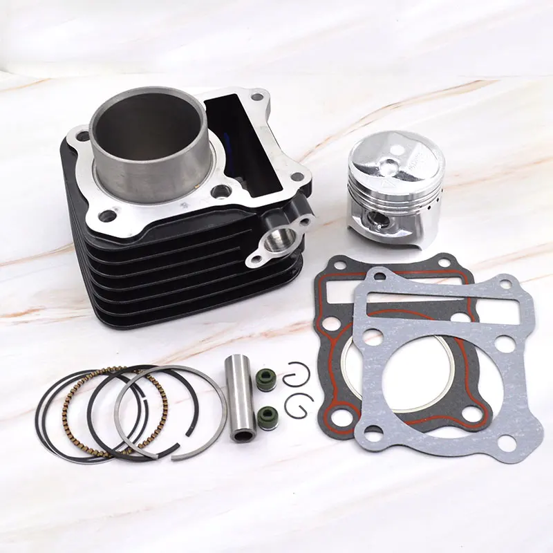 Motorcycle Cylinder Piston Gasket Kit for SUZUKI DF125 DF 125 125cc 150 cc STD 57mm