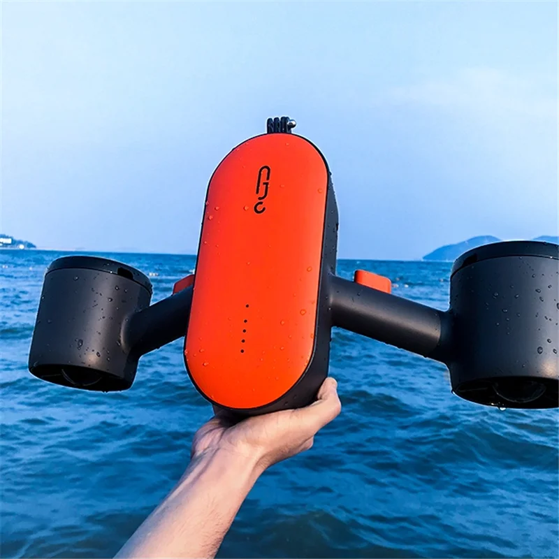 Camoro Sea Scooter Underwater Scuba Gear Dual Propeller Seascooter Snorkeling Scuba Diving Sea Scooter Water Sports Equipment