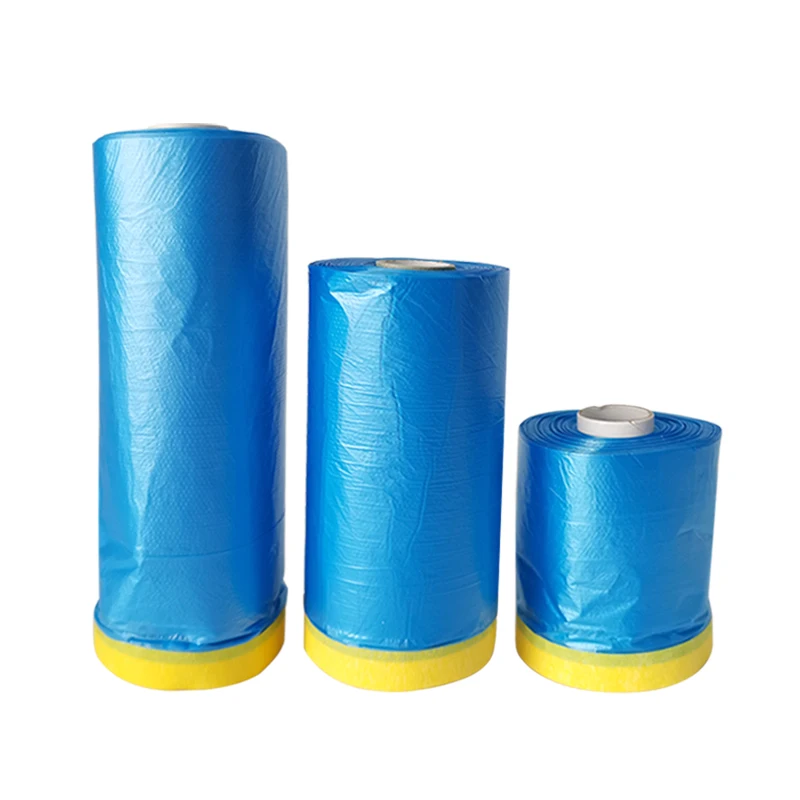 Thick blue  Special Masking Film For Automobile Spray Paint Does Not Fall Off The Paint  Protective Film Paint Protective Film