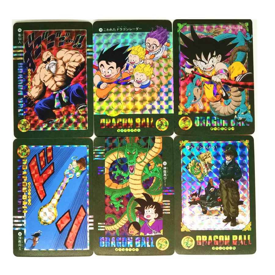 54pcs/set Super Dragon Ball Z Stormy Situation Heroes Battle Card Ultra Instinct Goku Vegeta Game Collection Cards