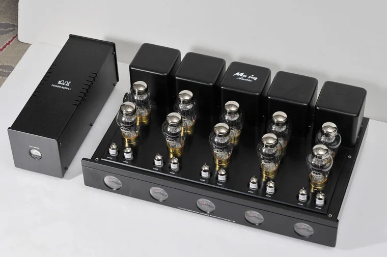 70W*5 Meixing Mingda MC-5S 5.0 KT90 Tube AV Power Amplifier HIFI EXQUIS Home Cinema Push Pull Lamp Amplifier