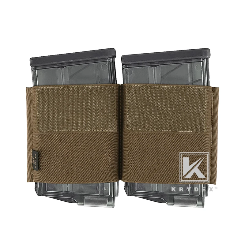 KRYDEX Spiritus Style Magazine Insert Pouch For Micro Fight MK3 MK4 Chest Rig 7.62 HK Double Elastic Built-in Magazine Holder CB