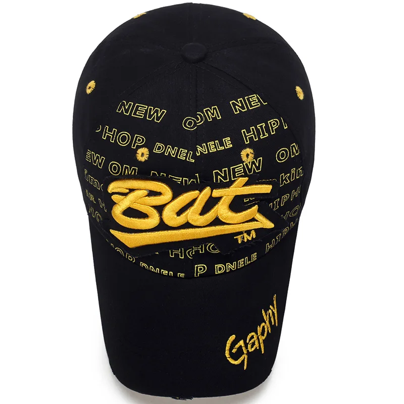 D&T 2021 New Fashion Baseball Cap Men Women Unisex Cotton Material Adjustable Sun Protection Embroidery Trend Golden Logo Casual