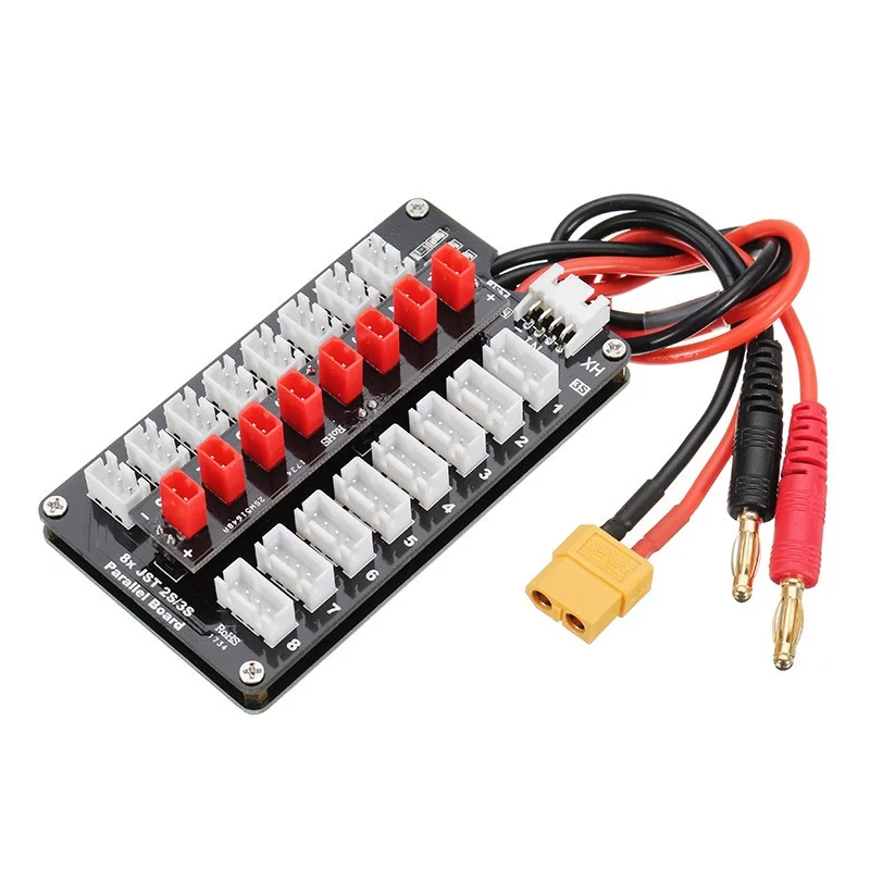 RC 2-6S 2-8S T / XT60 / XT90 / XT30 / JST Lipo Akku Parallel-Ladeplatte für Imax B6 B6AC B8 Schnellladung für RC-Modelle – Detail 10