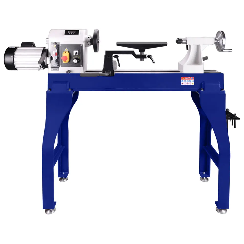 Woodworking Lathe Heavy-Duty 16-Inch Household Wood Rotary Machine With Bracket Multifunctional Floor Type Woodworking Machine