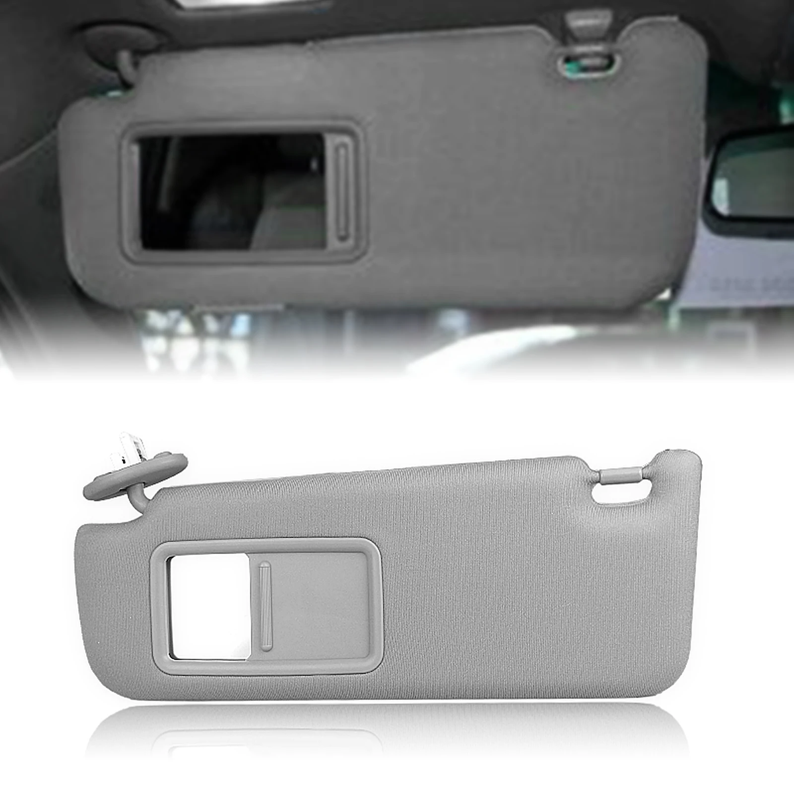 

Sun Visor For Toyota Camry 2012-2017 74320-33F50-B0 With Light Gray Left Driver Car Interior Front Window Sunvisor Cover Shade