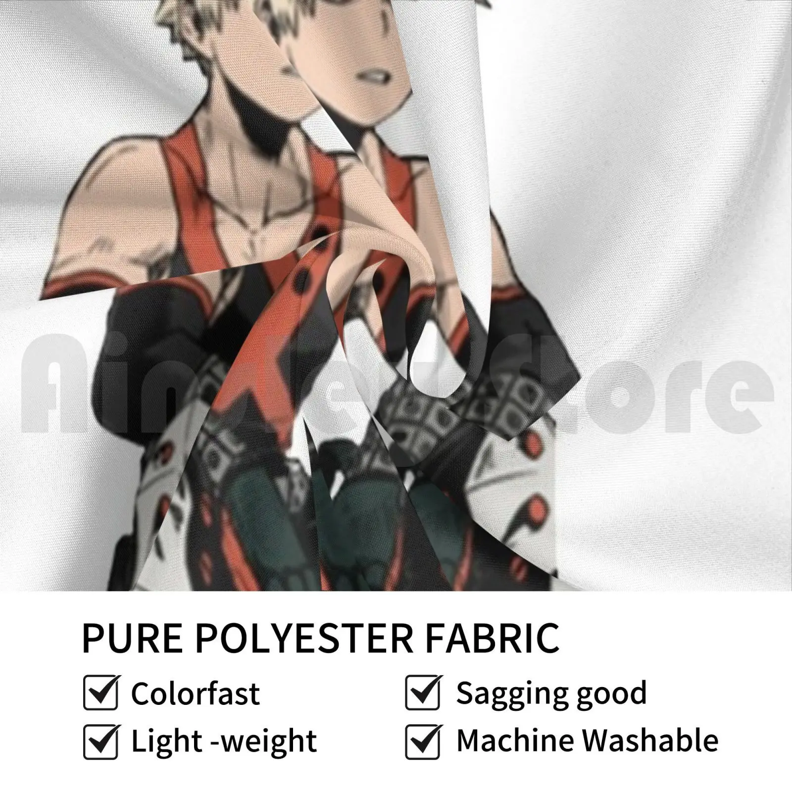 Katsuki Bakugou Customized Tapestry Bakugo Bakugou Katsuki Katsuki Bakugo Mha Bnha Boku No Hero Academia