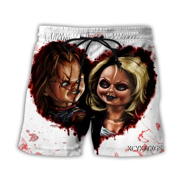 

Bride of Chucky 3D Print Causal Clothing New Fashion Men Women Shorts Plus size S-7XL