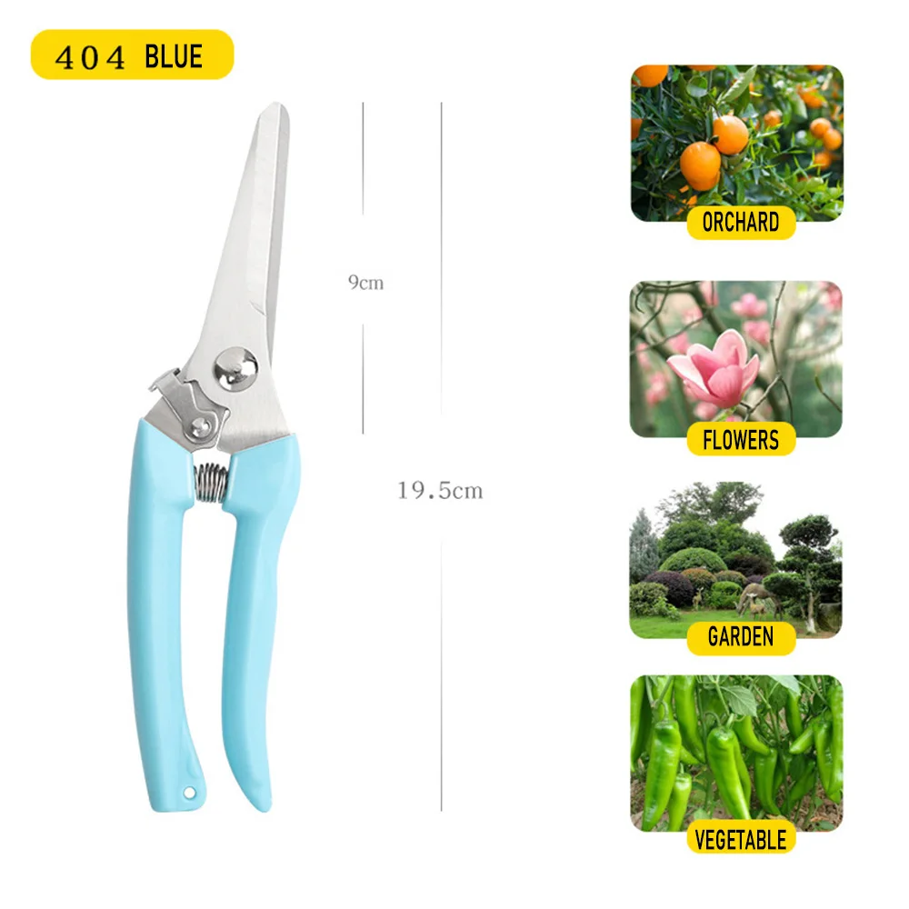Nujouan forbici da giardino attrezzo per innesto albero da frutto potatura cesoie da potatura giardinaggio a mano pianta a forbice ramo potatore Trimmer strumenti