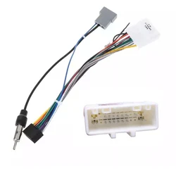 Universal Female Wiring Harness Car Radio Adaptor Connector Wire Plug for Nissan Qashqai X-Trail Pathfinder Sentra Navara Juke