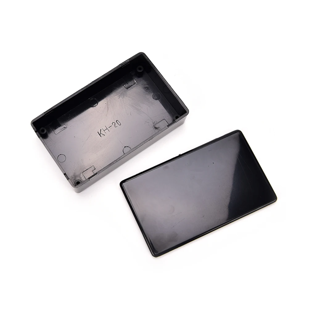 5 PCS New 100x60x25mm Plastic Electronic Project Box Black DIY Enclosure Instrument Case Electrical Supplies