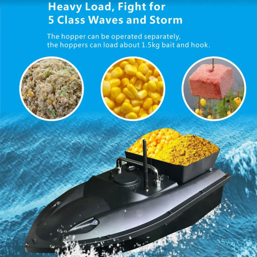 D13C Fishing Bait Nesting Boat Remote Control Boat PVC Cruise Control System Automatic Course Correction Endurance