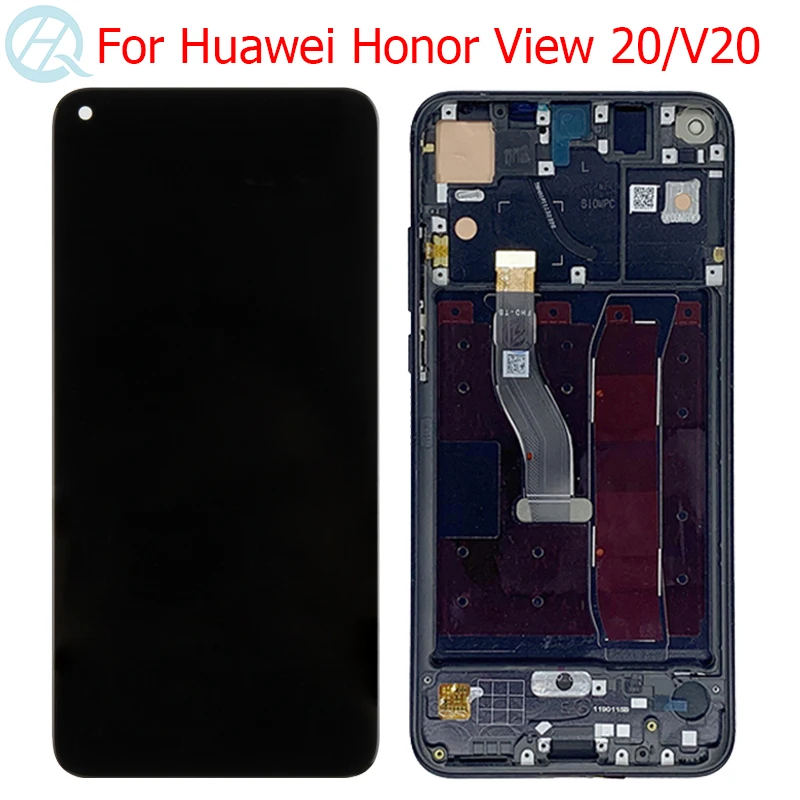 Nova 4 LCD For Huawei Honor View 20 V20 Display With Frame 6.4\