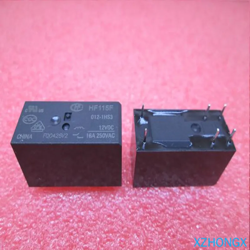 

NEW 12V relay JQX-115F-012-1HS3 12VDC HF115F JQX-115F 012-1HS3 JQX-115F 012-1HS3 12VDC DC12V 12V 16A 250VAC DIP6