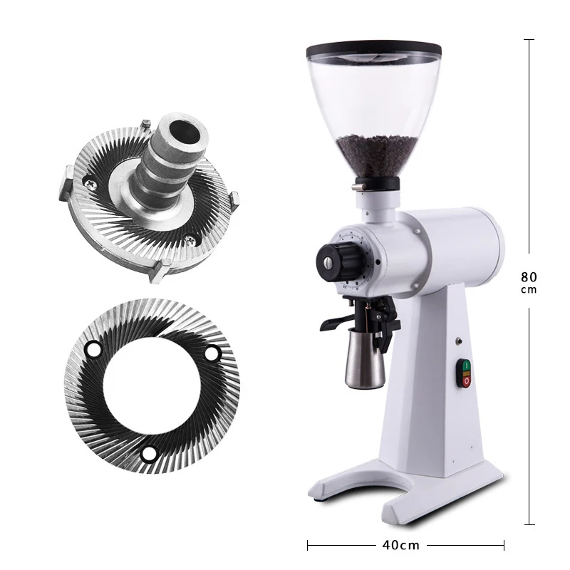 مطحنة القهوة C98PRO-DD بقدرة 1000 وات، مطحنة كهربائية تجارية كبيرة عالية الطاقة، مطحنة مسحوق الإسبريسو، مطحنة حبوب القهوة 220 فولت
