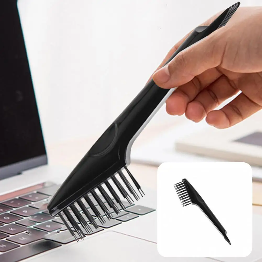 Double-end Design Durable Multifunctional Double-end Design Keyboard Hair Cleaning Brush for Daily Use