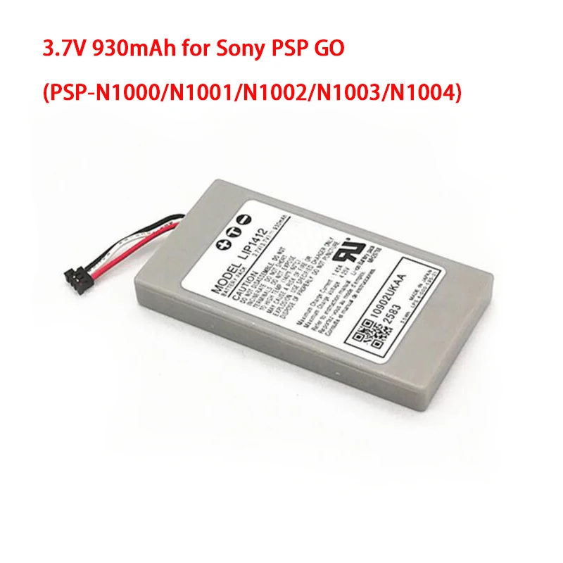 2PCS 3.7V 930mAh Rechargeable Battery for Sony PSP-N1000 Controller Batteries Pack for PSP-N1000/N1001/N1002/N1003/N1004 bateria