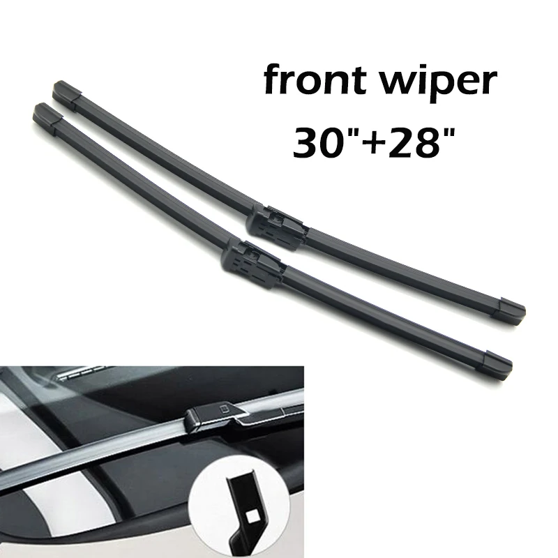 MIDOON Wiper Front & Rear Wiper Blades Set For Opel Zafira Tourer C 2012 - 2020 Windshield Windscreen Window 30