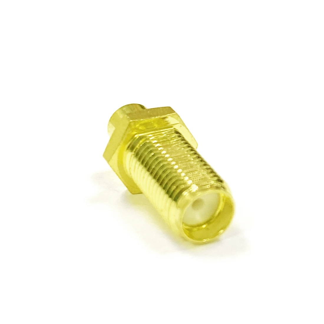 SMA Female Jack Nut RF Coax Connector Solder for Semi-flexible Cable RG402.141\