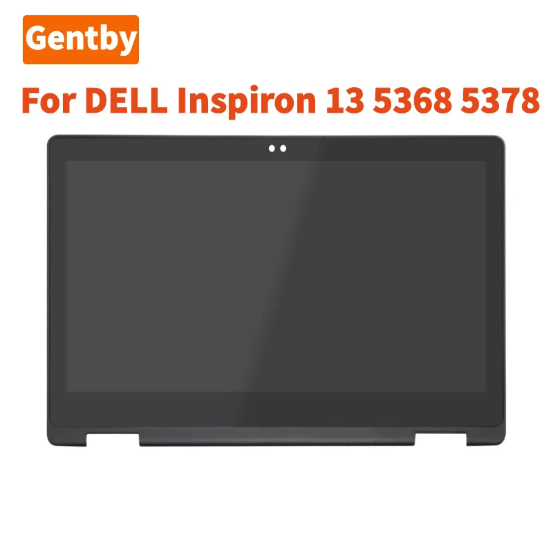 New For Dell Inspiron 13 5368 5378 2-in-1 P69G P69G001 NV133FHM-N41 Fillet 13.3-inch FHD LCD Touch Screen Assembly+Bezel