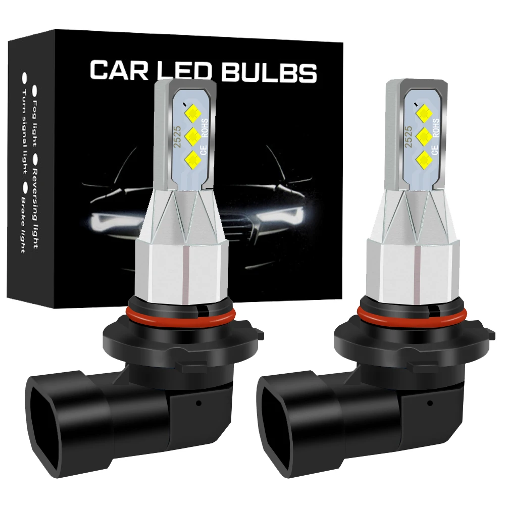 

2PCS Car LED Fog Light H4 H7 H11 H8 H16 9005/HB3 9006/HB4 Fog Lamp 16W 2500LM 6500K Auto Driving Fog Bulbs CSP Chip