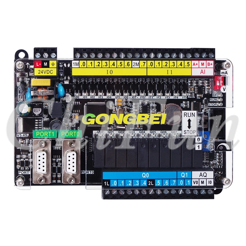 

PLC industrial control board Compatible with Siemens S7-200 CPU224XP 14 input 10 output CPU226 programming controller