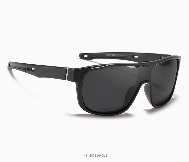 KDEAM reduziert Windage, polarisierte Herren-Sonnenbrille, Sport-Einteiler, mehrschichtige Beschichtungsbrille, Spiegel, Kategorie 3 – Detail 8