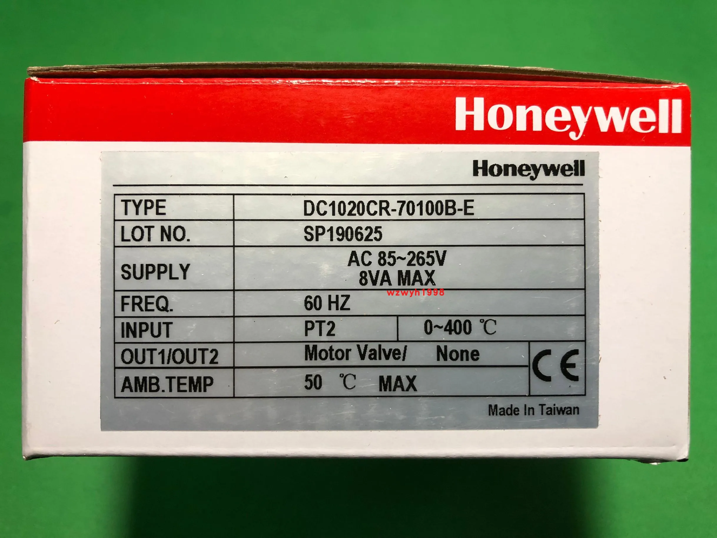 Honeywell Thermostat DC1020 Honeywell Thermostat DC1020CR-70100B-E