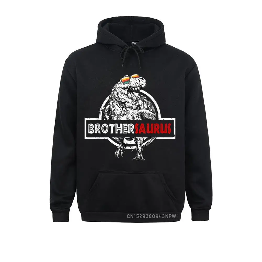 Brothersaurus Hoodie Fathers Day Gifts T Rex Daddy Saurus Pullover England Style Men Sweatshirts NEW YEAR DAY Hoodies Clothes