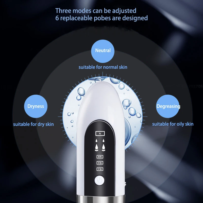 Blackhead remover acne black spots Pore Vacuum Cleaner hydrodermabrasion Deep Cleansing Suction Beauty care pimple remover tool