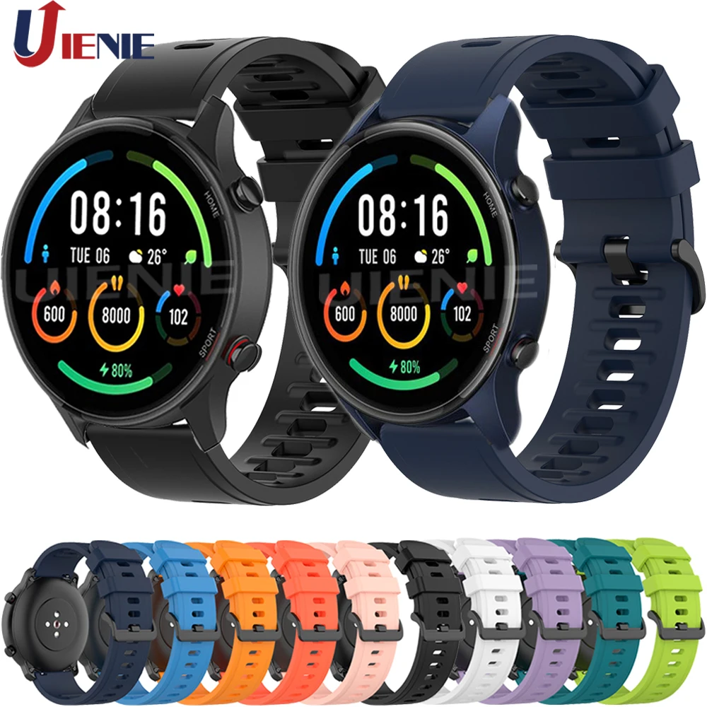 ووتش الفرقة ل Xiaomi الذكية مي ووتش اللون الرياضية النسخة حزام 22 مللي متر مربط الساعة سوار ل Huami Amazfit Gtr 2/ Gtr 47 مللي متر كوريا