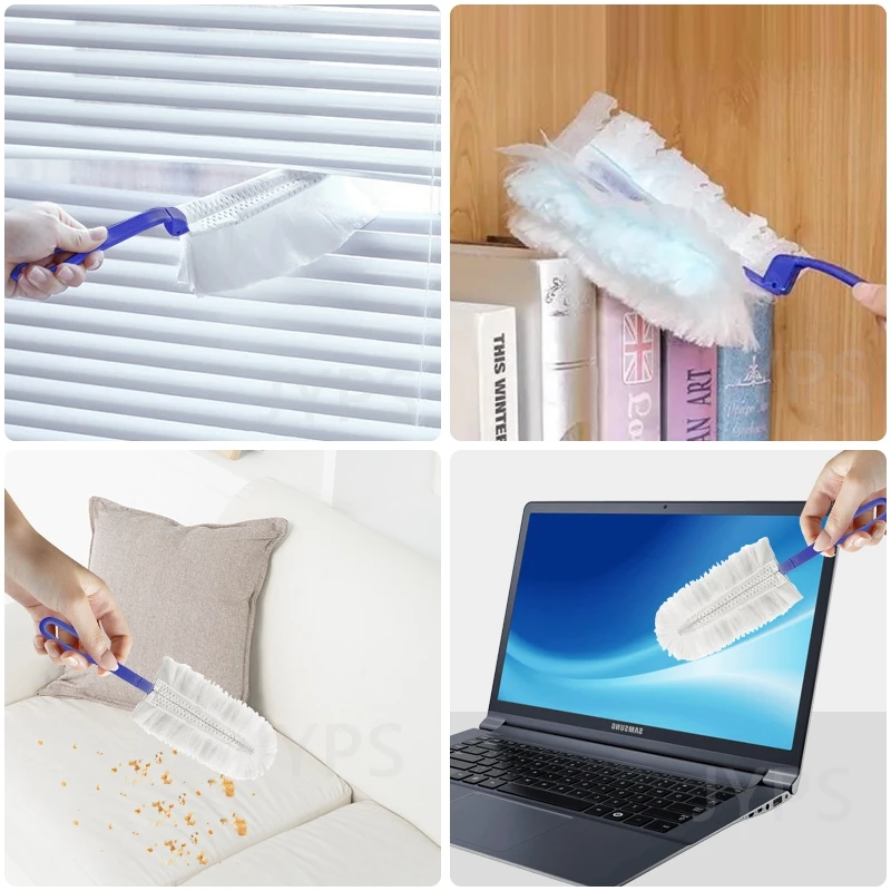 Electrostatic Duster Brush Extendable Dust Cleaner Ceiling Fan Remover Brush Car Home Dust collector Household cleaning tools