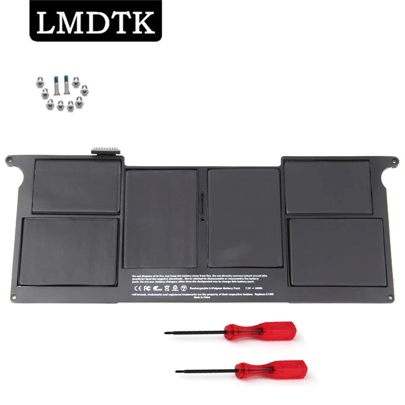 Lmdtk-bateria do Portátil para Apple Macbook Air 11 A1465 2012 A1370 2011 Substituir a Produção A1406 A1495 Novo