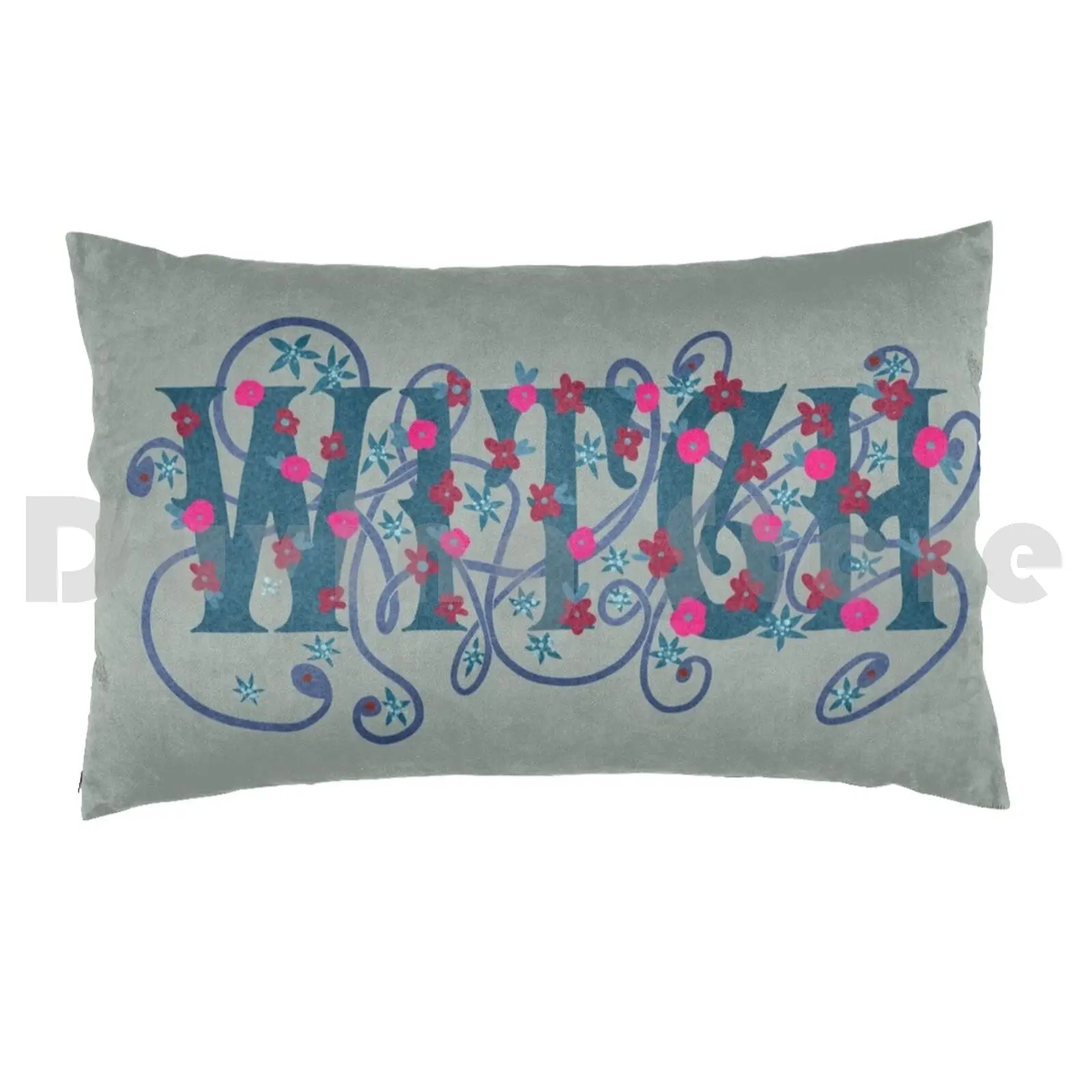 #teamwitch Pillow case 276 Witch Witchy Occult Spooky Halloween Badass Women Strong Women Pagan