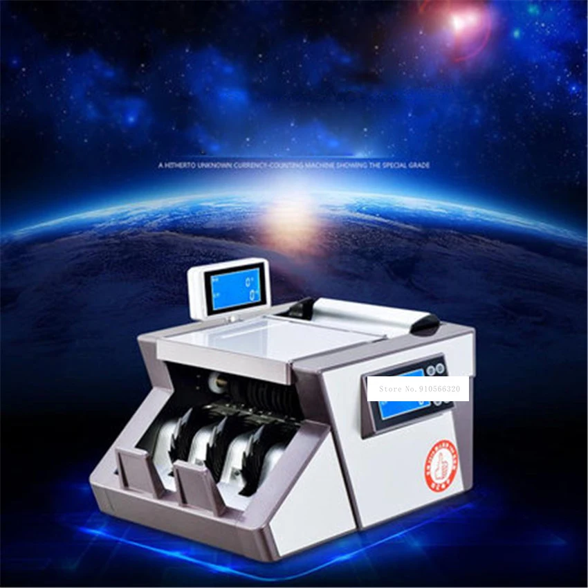 

Intelligent voice Money Counter Suitable for Multi-Currency with Counting and Detection Voltage 110V/220V 900pcs/min