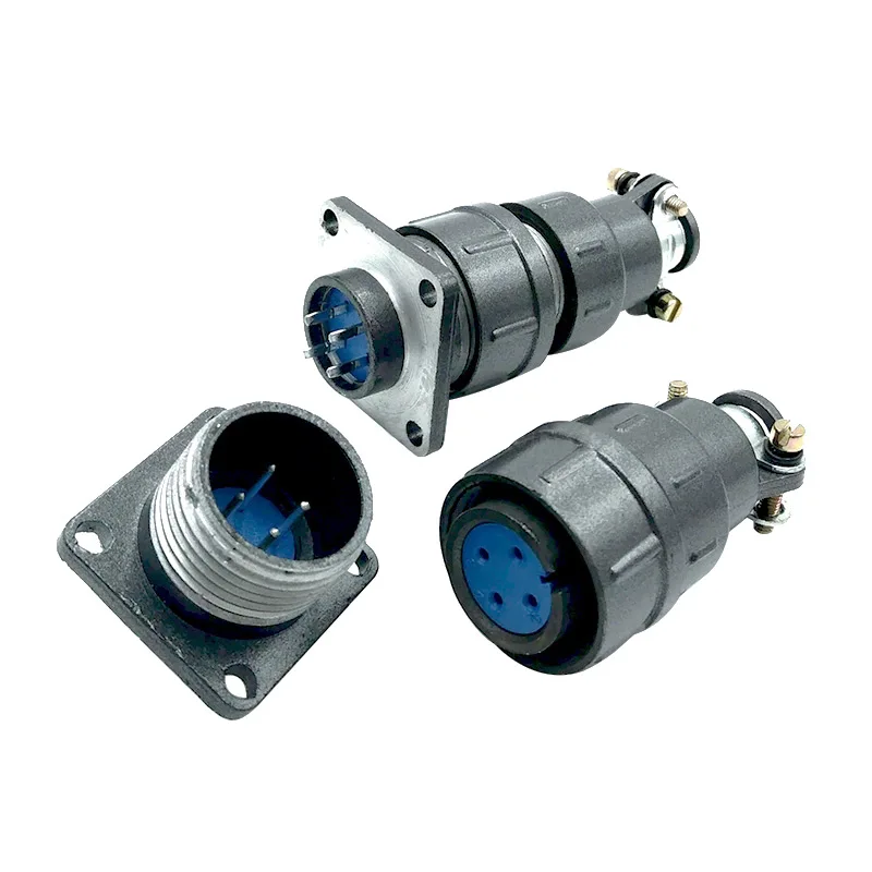 CX16 connector plug connector screw circular connectors 2pin3pin4pin5pin7pin9pin Male & Female plug socket