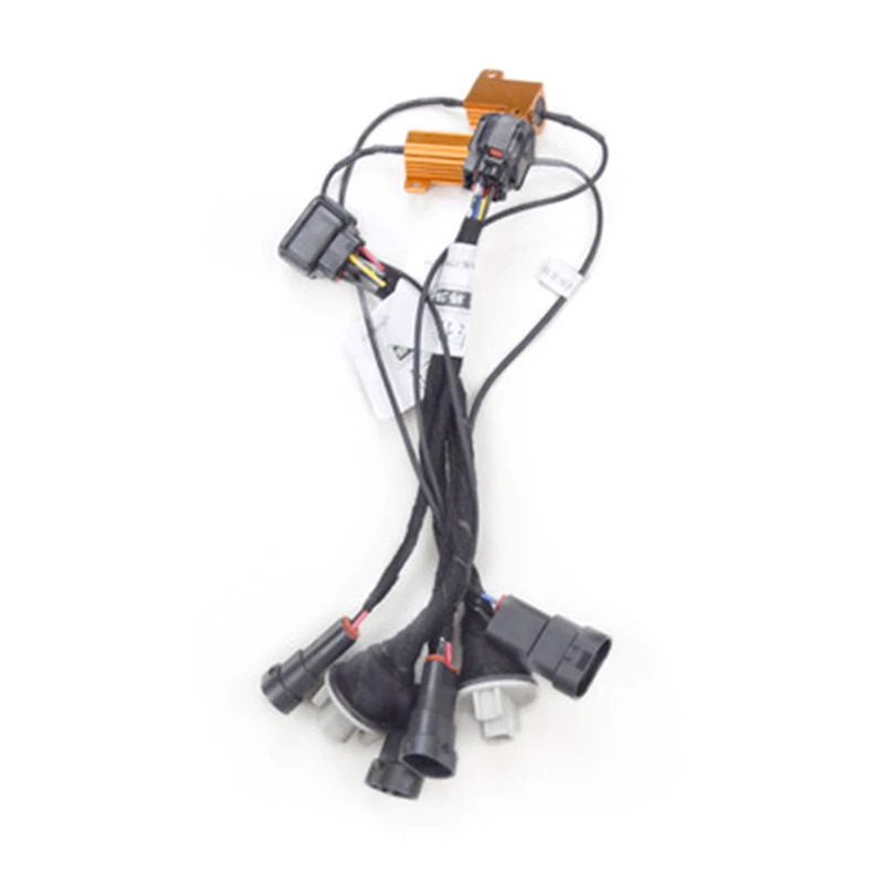 Car Headlight adapter Wire Harness Halogen to LED For Honda Civic 10th 2016-2020