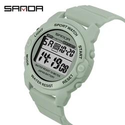 Fashion 2020 Sanda Top Brand Masculino Sports Watches Men Electronic Digital Display Retro Style Clock Relogio Male Reloj Hombre