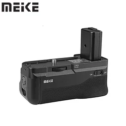 Meike MK-A6300 Vertical Battery Grip for Sony A6100 A6400 A6300 A6000 Mirrorless Camera work with NP-FW50 Lithium battery