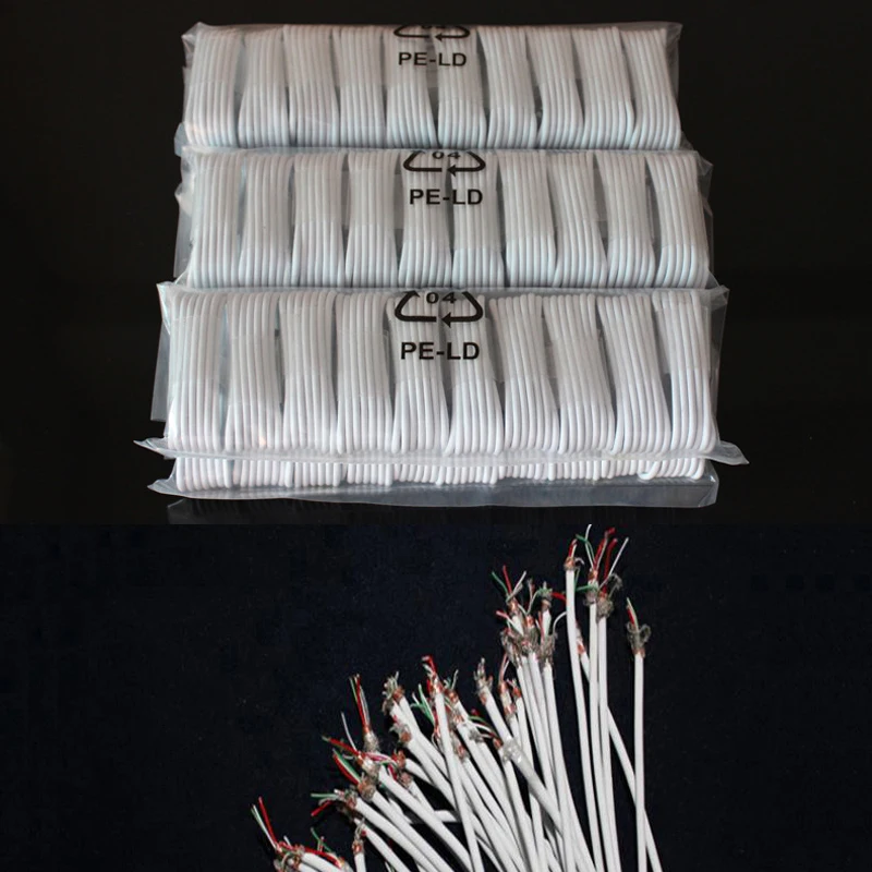 10PCS 8pin USB Cable Support IOS 10 Sync Data Charger Cable For iPhone X XR 11 6s 7plus 12 5S For iPad 4 mini,mini 2,micro cable