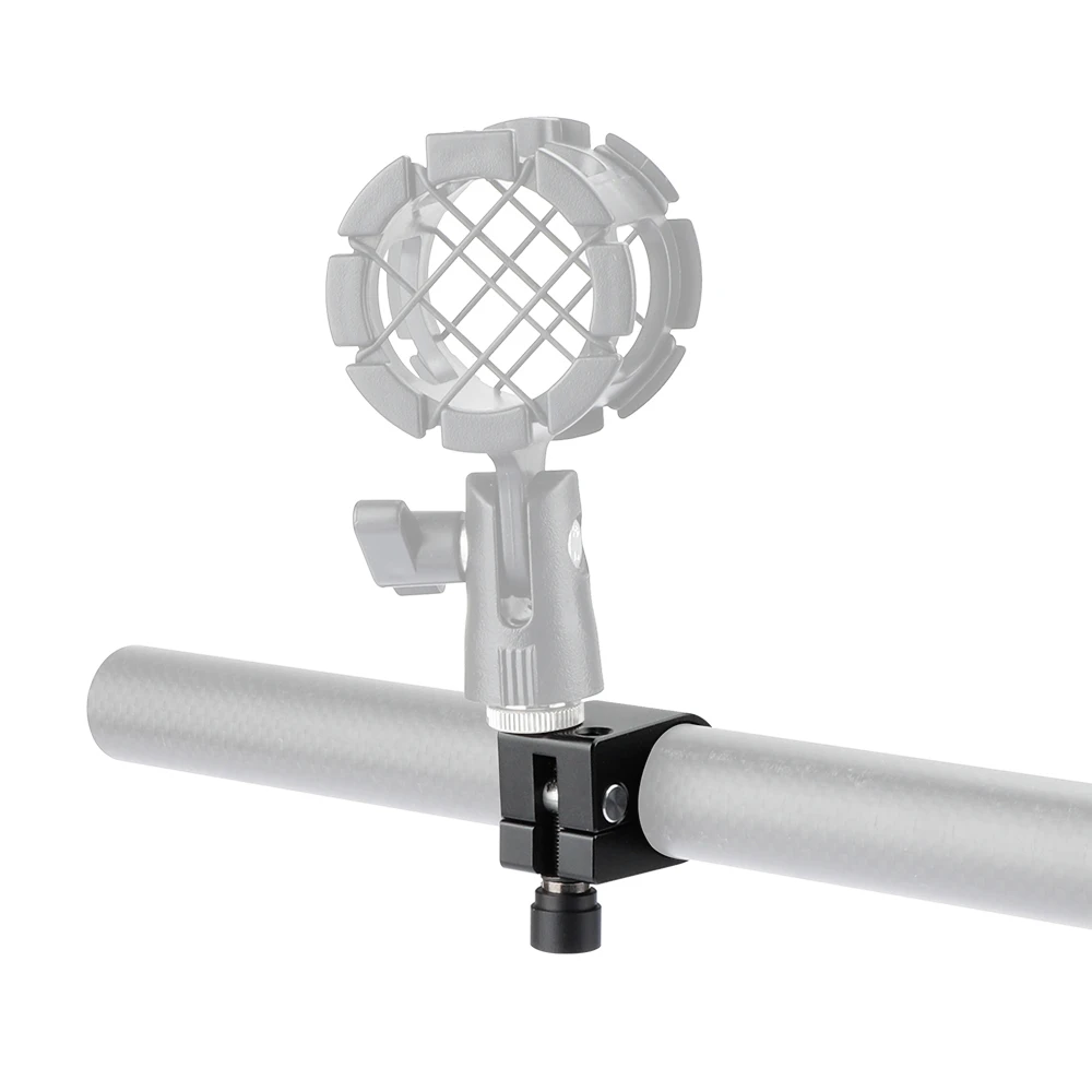 CAMVATE 25Mm Penjepit Batang & 1/4 "-20 Betina Ke 5/8"-27 Adaptor Sekrup Mikrofon Jantan untuk DJI Ronin M, Penstabil Gimbal Freefly MOVI