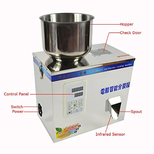 2-100g Tea weighing machine,bean,salt,tablet weighing machine,power filling machine FZ-100