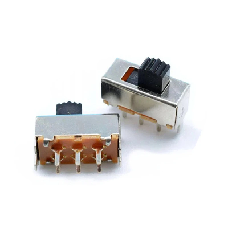 10 قطعة SS22F07 تبديل التبديل Interruptor منزلق صغير مفاتيح 6pin
