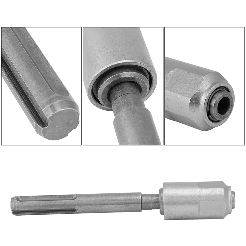 SDS Max เป็น SDS Plus Adapter สำหรับสว่านโรตารี่การเชื่อมต่อสว่านตัวแปลง Shank เครื่องมือด่วนสำหรับค้อนรื้อถอน